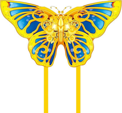 Mint's Colorful Life Butterfly Kite for Kids & Adults Easy to Fly, Large Single Line Kites with 300ft String Kite Handle