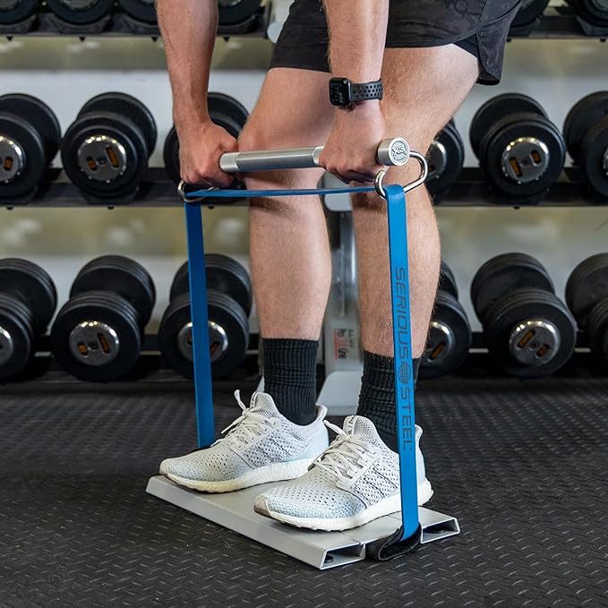 Serious Steel Fitness 37" Resistance Training Bands (Portable Exercise Band System Training Bands- Great for Individuals Looking for Tension Throughout The Exercise)