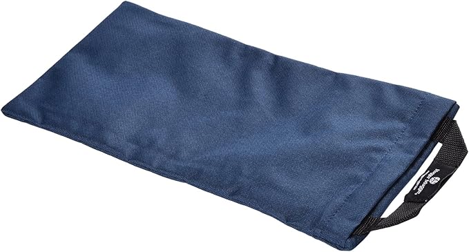 Hugger Mugger Unfilled 10lb Yoga Sandbag - Adds Weight to Your Poses, Zipper Cover, Sturdy Handle, Durable Material, Not Filled with Sand