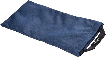 Hugger Mugger Unfilled 10lb Yoga Sandbag - Adds Weight to Your Poses, Zipper Cover, Sturdy Handle, Durable Material, Not Filled with Sand