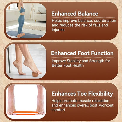 Rocalt Balance Board, Premium Cork Foot Strengthener, Balance Trainers for Enhanced Foot Function, Foot Strengthener for Balance Stability, Improve Mobility & Prevent Falls, Unique Design