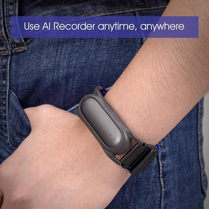 Adjustable Smartwatch Soft Woven Nyon Wristband + Protective Case Base fits for PLAUD AI NotePin Recorder,Upgraded 18mm Pin Notepin Strap for Easy Band Replacement