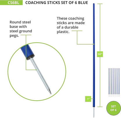 Champion Sports Coaching Sticks