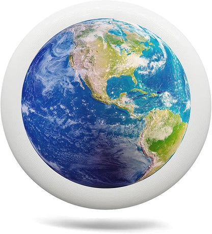 Rainbow Flower Outdoor Flying Disc Abstract Colorful Floral Ultimate Disc 175g for Boys Girls Men Women Birthday Christmas