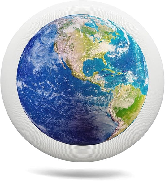 Rainbow Flower Outdoor Flying Disc Abstract Colorful Floral Ultimate Disc 175g for Boys Girls Men Women Birthday Christmas