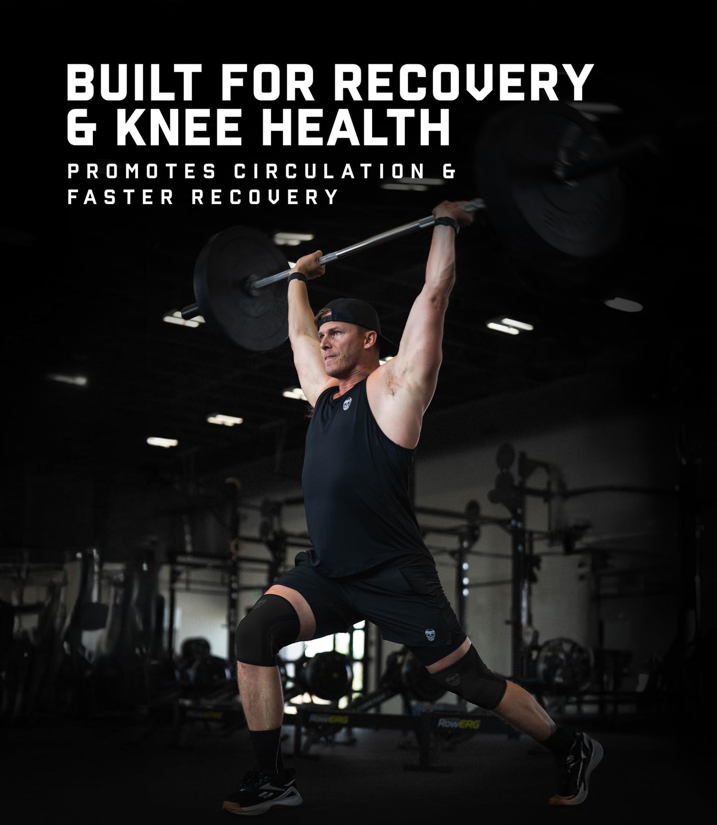 Gymreapers 5MM Knee Sleeves for Weightlifting, Squats, Powerlifting, and Functional Training