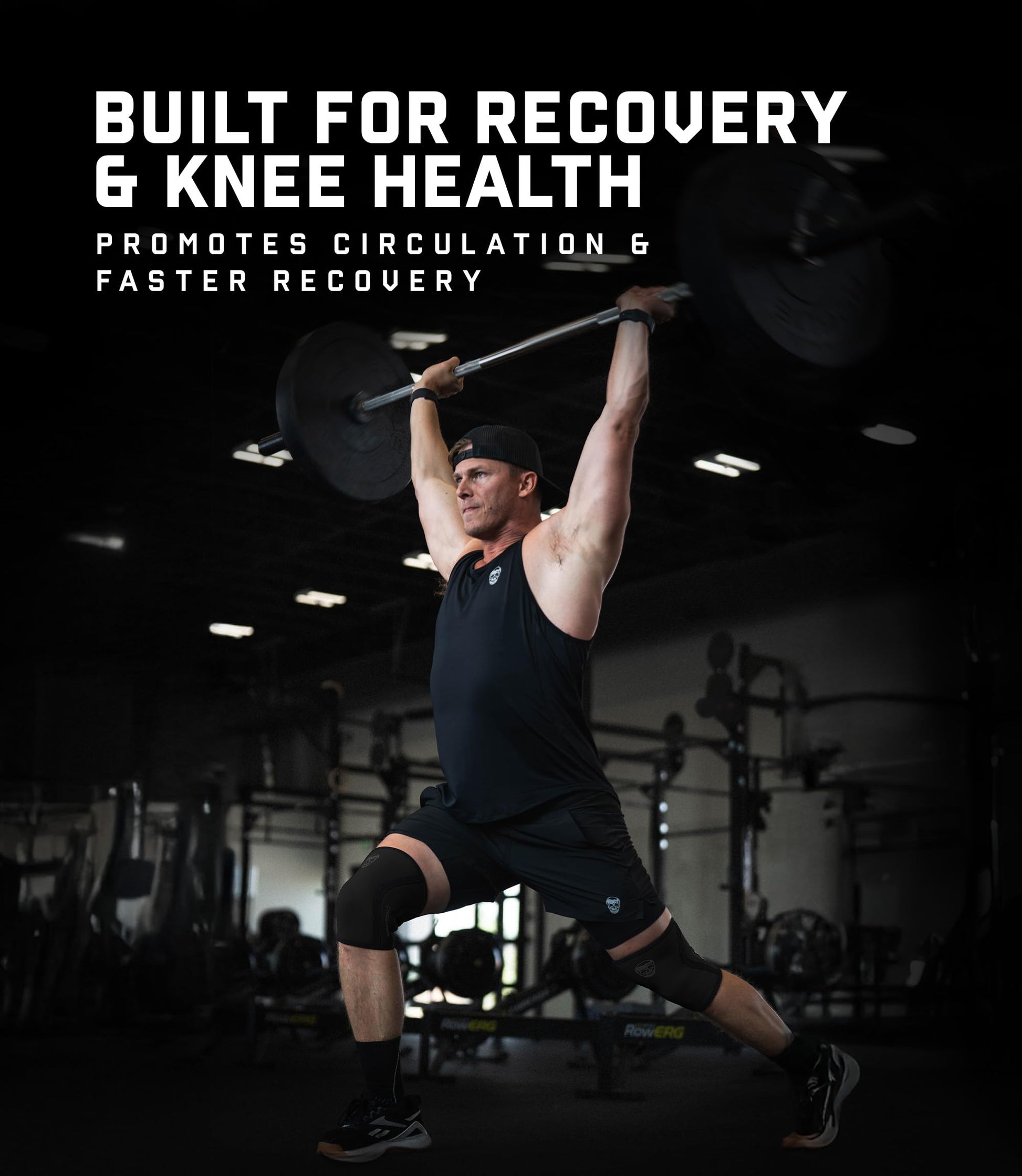 Gymreapers 5MM Knee Sleeves for Weightlifting, Squats, Powerlifting, and Functional Training