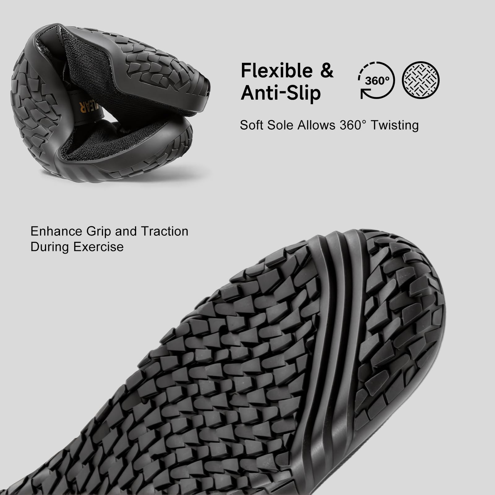 MANUEKLEAR Deadlift Shoes - Weight Lifting Shoes for Men Women - Weightlifting Squat Shoes Fitness