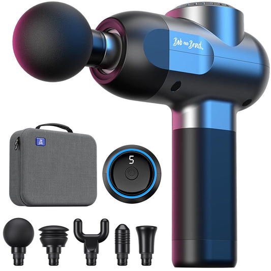 BOB AND BRAD C2 Massage Gun, FSA Eligible & HSA Approved Deep Tissue Percussion Massager Gun