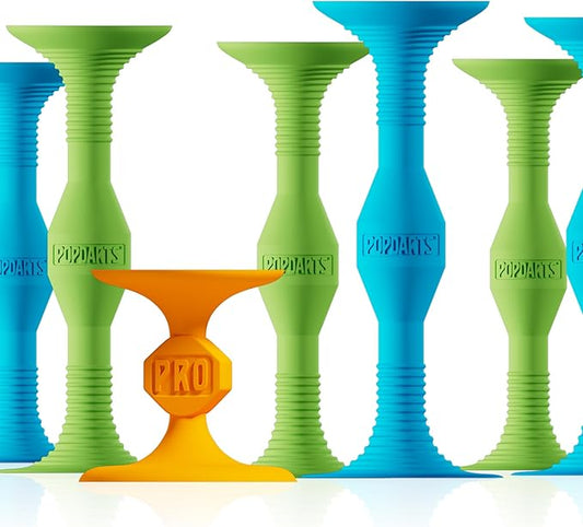 Popdarts Pro Pack (Blue and Green) - Indoor, Outdoor Suction Cup Throwing Game - Competition with a POP