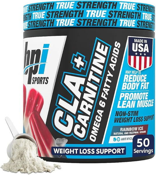BPI Sports CLA+Carnitine ??CLA L Carnitine & Linoleic Acid ??L Carnitine Supplement for Weight