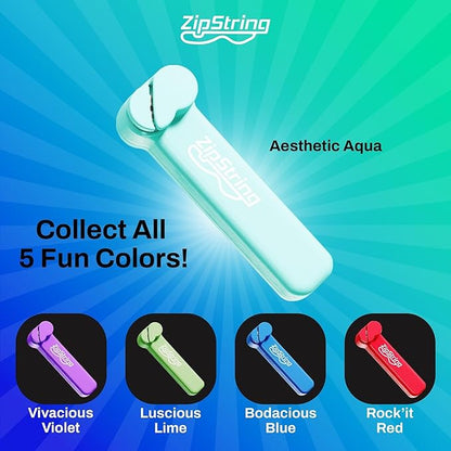 Original - As Seen on Shark Tank - Classic Rope Launcher Toy, Perfect for Kids & Adults - Fly a String Loop in The Air for Endless Tricks & Fun, Wonderment Awaits, Aesthetic Aqua