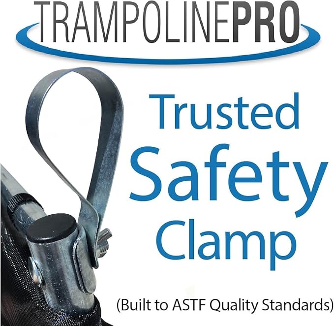 Trampoline Pro The Original Trampoline Slide and Climber Universal Trampoline Ladder Alternative Heavy Duty Steel Construction Fold and Stow Safely Easy to Climb & Slide