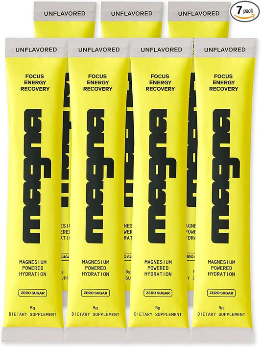 MAGNA Electrolyte Powder Drink Mix for Hydration, Energy & Focus Support with Magnesium L