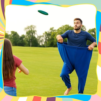 4 Pcs Granny Pants Yard Game Giant Pants Outdoor Game for Adults Outdoor Recreational Tossing & Catching Prop for Family Gatherings, Friends Party, Backyard BBQ Party