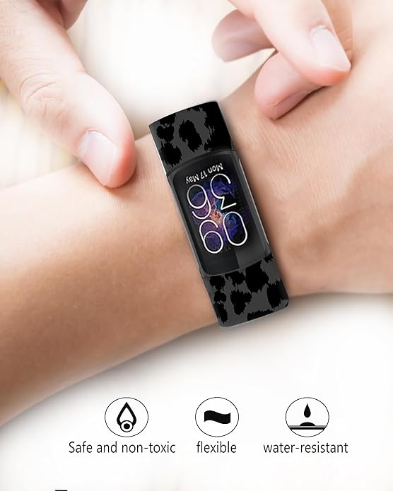 Sport Bands Compatible with Charge 6 /Charge 5 for Women Men,Soft Waterproof Replacement Straps Wristbands for Charge Advanced Fitness Tracker