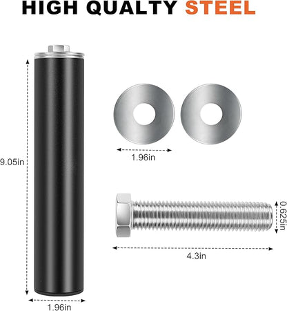 Weight Plate Holder, Weight Plate Storage Rack, Fitness Squat Rack Attachments, For Power Rack 2x2-3x2,Fit 2" Weight Plates
