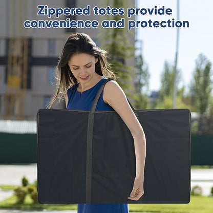 Cornhole Boards Set - Regulation Size 4x2/3x2ft Solid Wood Corn Hole Game Set with 8 Bean Bags and 2 Cornhole Boards - Perfect for Outdoor Game