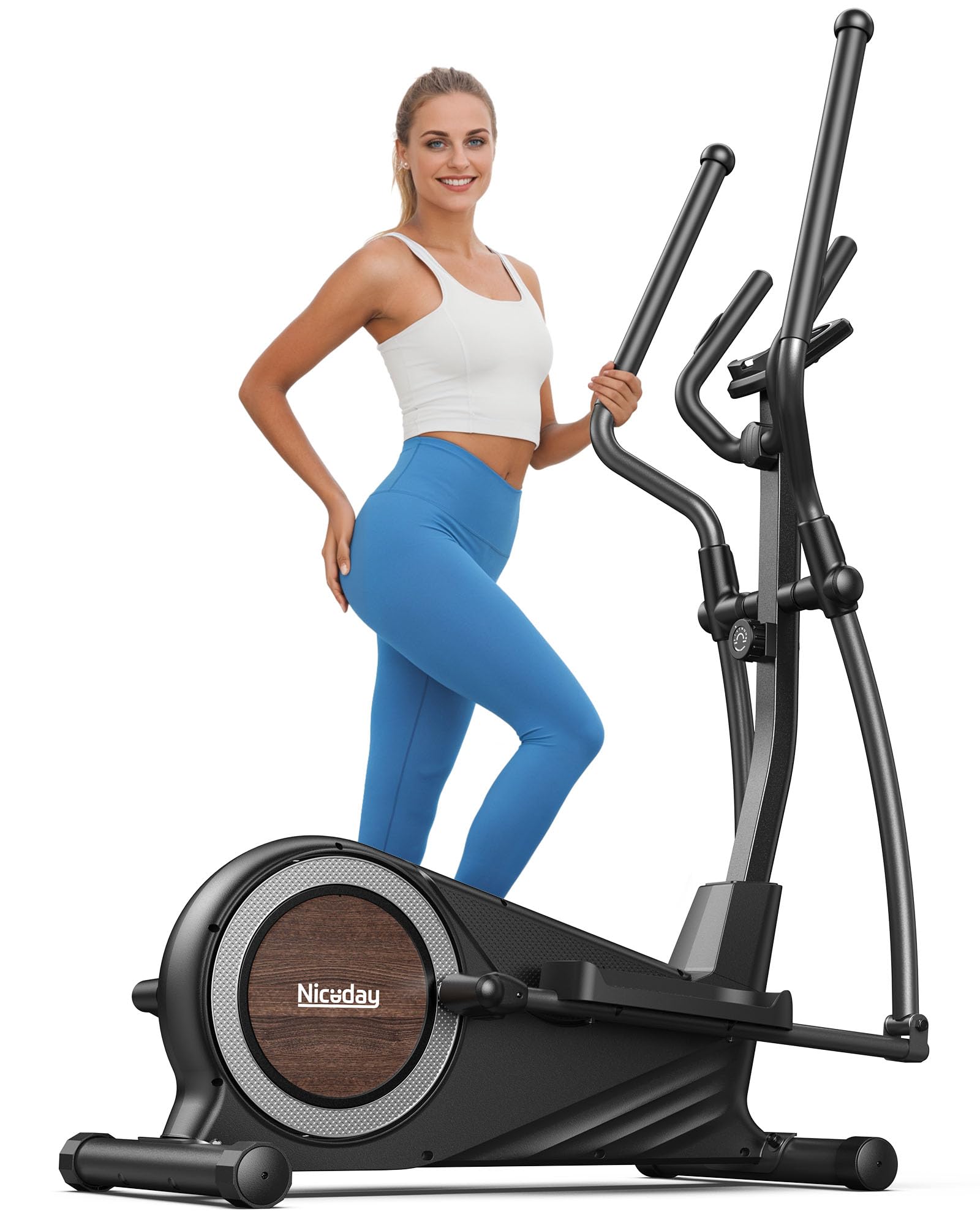 Niceday Elliptical Exercise Machine, Elliptical Machine for Home, Magnetic Elliptical Trainer with