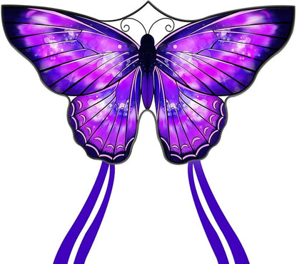 Mint's Colorful Life Butterfly Kite for Kids & Adults Easy to Fly, Large Single Line Kites with 300ft String Kite Handle