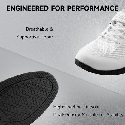 MANUEKLEAR Weight Lifting Shoes Men, Professional Training Weightlifting Shoes, Squat Shoes for