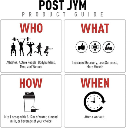 JYM Supplement Science Post JYM Active Matrix Rainbow Sherbet Amino Recovery Powder Pure Creatine HCL, BCAA?™s, Glutamine, Carnitine, Betaine, Taurine for Strength, Repair, Performance 30 Servings