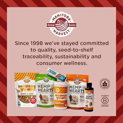 Manitoba Harvest Hemp Yeah Organic Max Protein Powder, Unsweetened, 32oz, with 20g Protein and 4.5g Omegas 3&6 per Serving, Keto-Friendly, Preservative Free, Non-GMO, Packaging May Vary