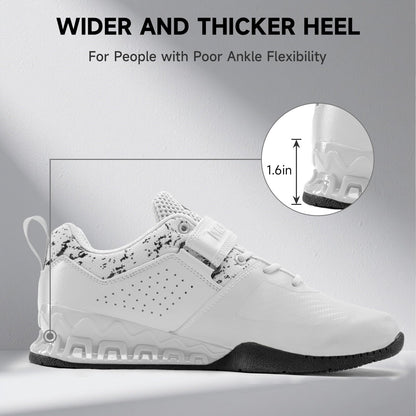 MANUEKLEAR Weight Lifting Shoes Men, Professional Training Weightlifting Shoes, Squat Shoes for