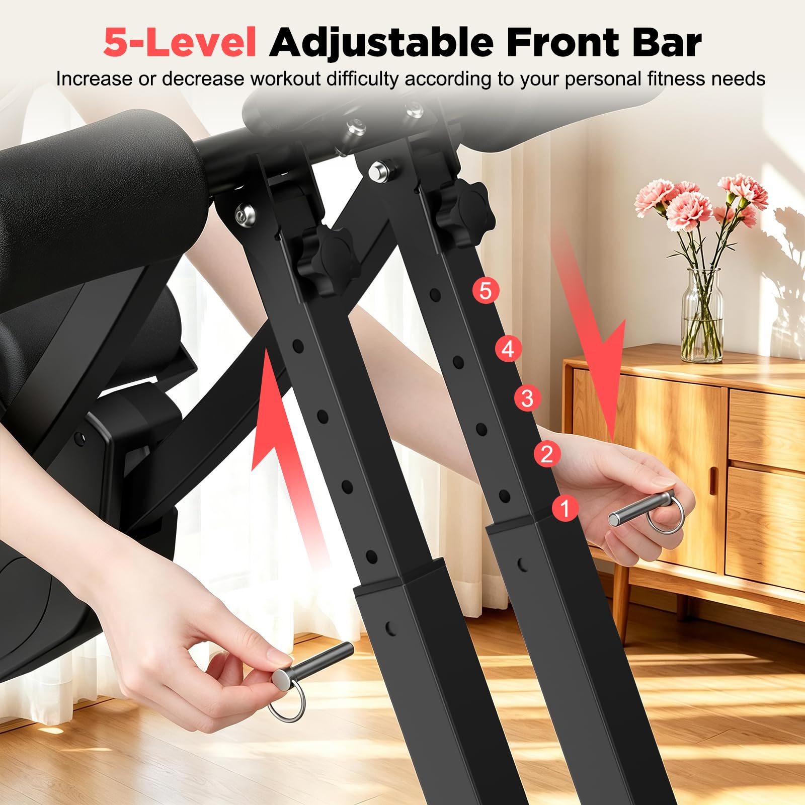 RELIFE REBUILD YOUR LIFE Dual Track Ab Machine, Exercise Equipment