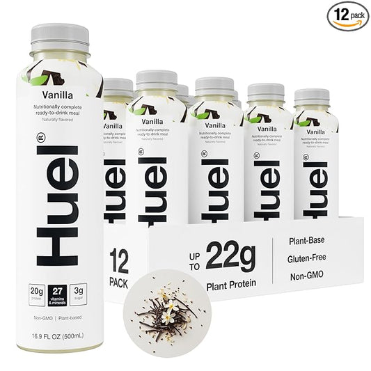 Huel Ready-to-Drink | Vanilla Meal Replacement Drink | High Protein Drink | Nutritionally Complete