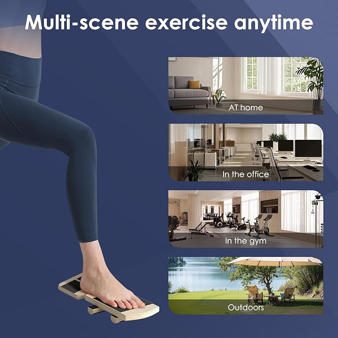 Ankle Balance Board - Non-Slip Balance Board for Physical Therapy, Fast Injury Recovery & Core Strength - 300lbs Capacity - Ideal for Athletes, Seniors & Home Use