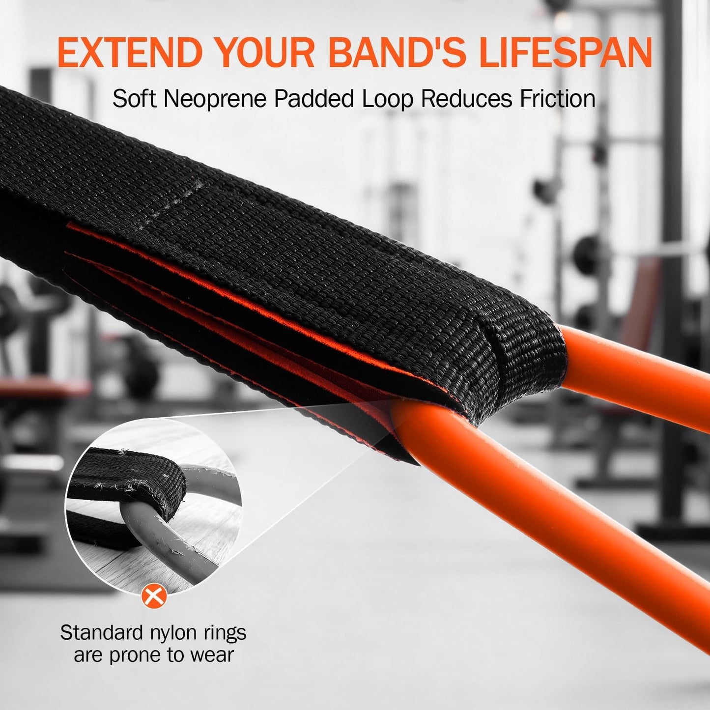 Slim Panda Door Anchor for Resistance Bands,Heavy Duty Resistance Band Door Anchor For Home