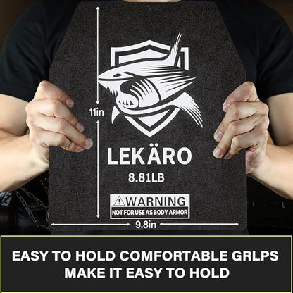 Weighted Vest Plates 5.51/8.81/15.43/20.94LB Pair for Weight Vests, Strength Training, Heavy Workout, Fitness, Running