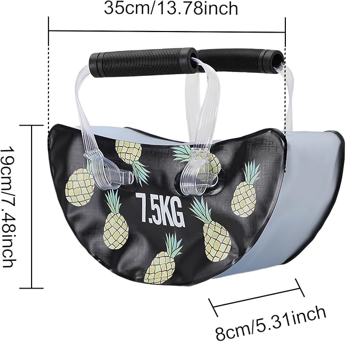 Travel Dumbbells, Water Filled Dumbbells Set, Fitness Exercise Dice 15/20 lbs, Portable Fitness Equipment, Fun for Strength Training, Core Training