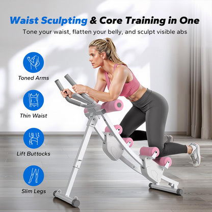 MERACH Ab Machine, Adjustable Ab Trainer Machine, AB Workout Equipment