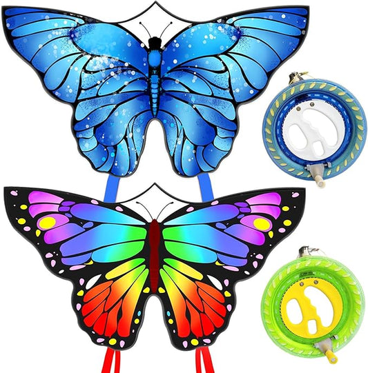 Butterfly Kites for Kids and Adults, Easy to Fly Large Single Line Kite for Boys and Girls - 55" x