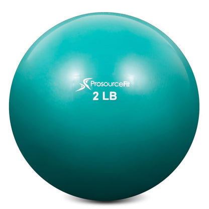 ProsourceFit Weighted Toning Exercise Balls for Pilates, Yoga, Strength Training and Physical