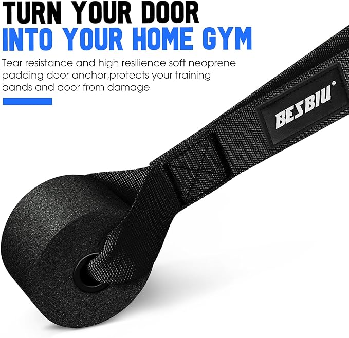 Heavy Resistance Bands for Working Out, 300lbs/360lb/420lb Exercise Bands Workout Bands with Handles, Door Anchor, Ankle Straps, Home Gym Workout Equipment for Men Fitness Strength Training Stretching