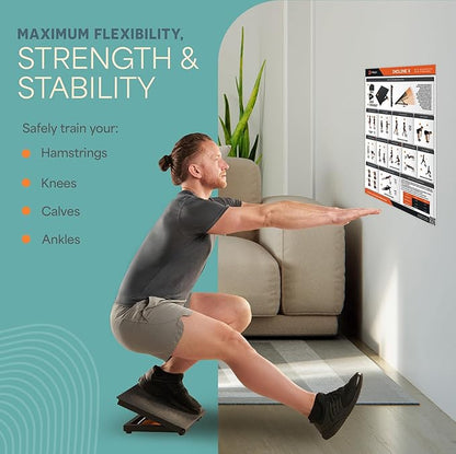 Lifepro Calf Stretcher Slant Board - Holiday Gifts Incline Board for Calf Stretching, Ankle Slant Board, Strengthen and Tone Your Calves with Our Durable and Adjustable Calf Stretch Board