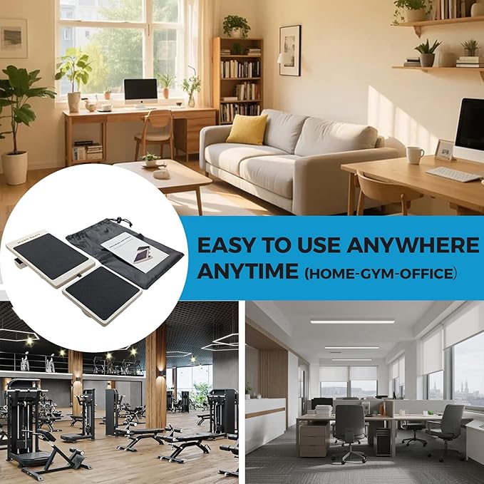 Ankle Balance Board Foot Strengthener Trainer, Single Leg Balance Board & Ankle Stability Board for Posture Correction, Sprain Recovery & Plantar Fasciitis Relief, Home Gym & Ankle Mobility Board