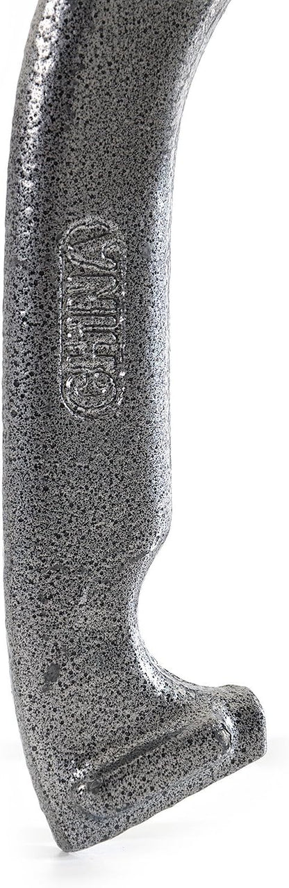 Franklin Sports Horseshoe Set - Cast iron Horseshoes and Steel Stakes - Official Size and Weight - Perfect for Yard and Beach - Recreational