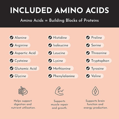 JUST INGREDIENTS Peaches & Cream Protein Powder ??25-Serving Blend with 100% Grass-Fed Whey & Organic Plant Proteins ??Real Peach Flavor ??Supports Muscle Recovery, Energy*