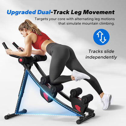 MERACH Ab Machine, Adjustable Ab Trainer Machine, AB Workout Equipment