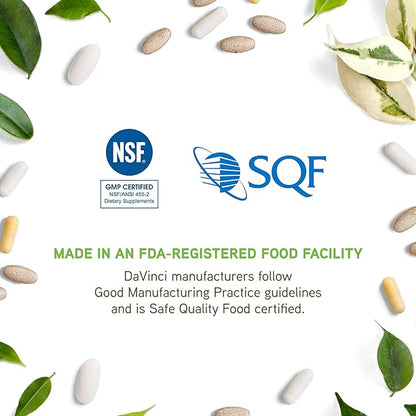 DAVINCI Labs Maxi-HGH - Amino Acid Supplement to Support Cardiovascular System, Muscle Recovery, Human Growth Hormone Release and Fat Metabolism* - Gluten-Free - Vegetarian - 328.5 g Powder