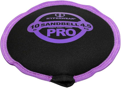 Hyperwear SandBell PRO Workout Sandbag Kettlebell Ships Pre-Filled Sizes 6-70 lbs