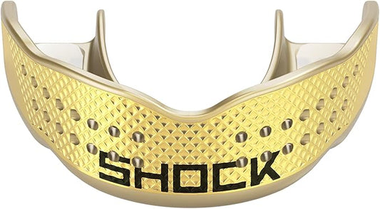 Shock Doctor Sports Mouth Guard, Breathable Low Profile Custom Fit, Basketball, Football, Lacrosse