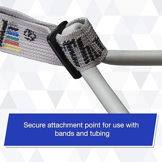 THERABAND Resistance Tubes, Begginer Set, Yellow, Red, and Green, 5 ft Latex Tubing, Home or Clinic Use, Cut-to-Fit, Color-Coded Resistance Bands for Upper & Lower Body Workouts