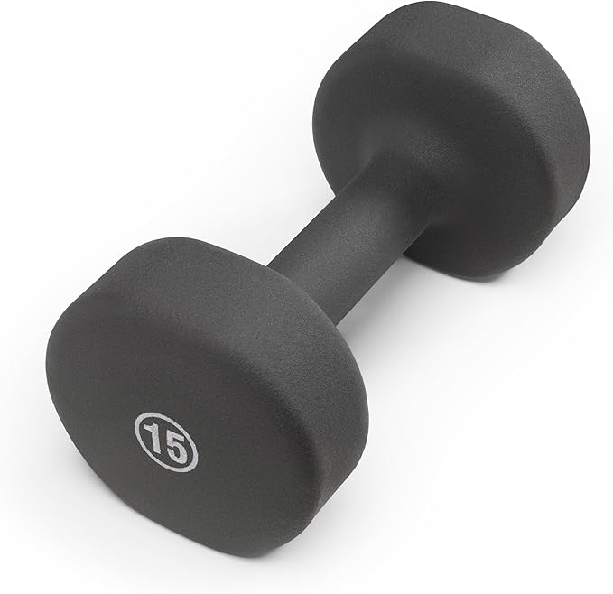 Marcy Colored Neoprene Dumbbell (Sold in Singles or Set) Hand Weights, Exercise Free Weights for Home Gym