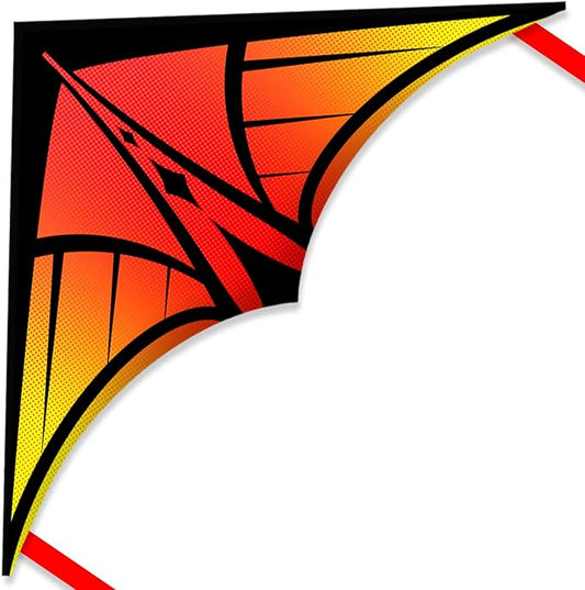 Large Delta Kite for Kids & Adults - Easy to Fly Outdoor Kites for Kids Ages 8-10, Perfect for