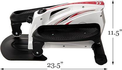 Elliptical Machine for Home Use, Compact & Quiet Elliptical Trainer, Low-Impact Exercise Equipment for Full-Body Cardio Workouts